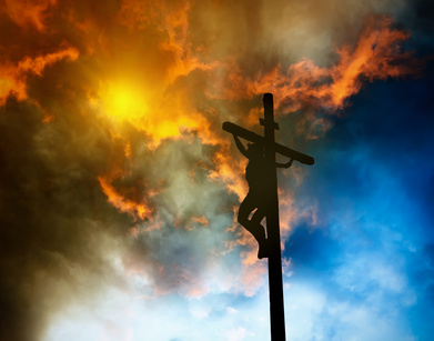 aucoeurduvivant christ croix